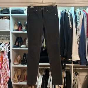 Express skinny midrise size 0R - dark grey